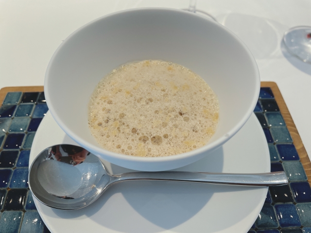 なめらか栗のポタージュスープ